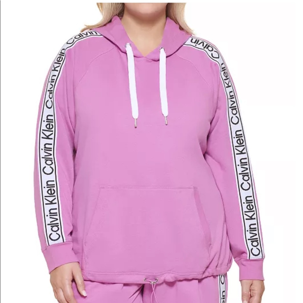 CK Logo Tape Hoodie